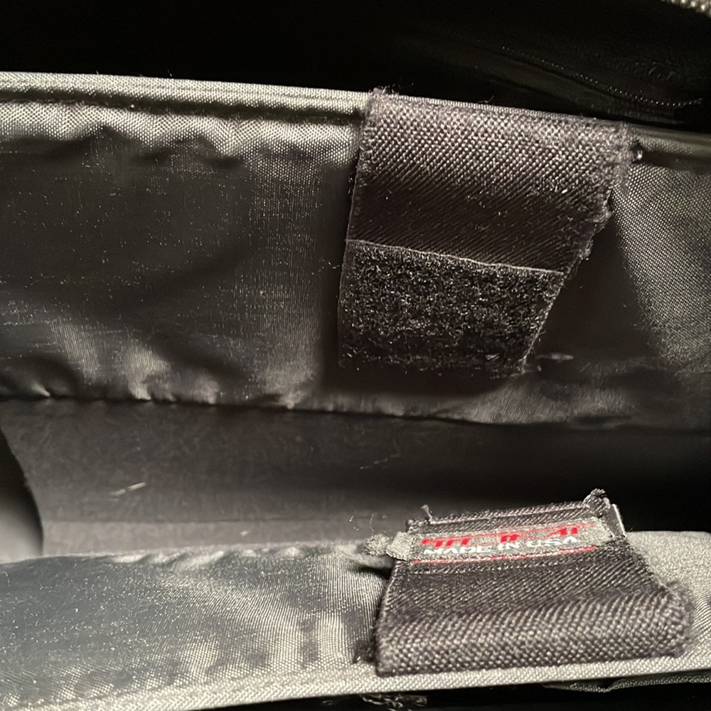 Tumi Briefcase Computer Case Black Ballistic Nylo… - image 6